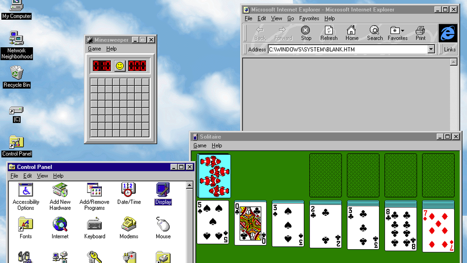 Windows 95 games